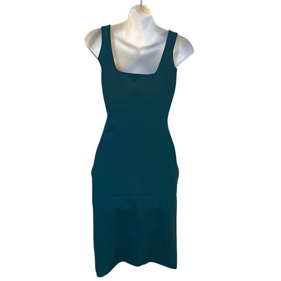 Universal Standard Knit Square Neck Mini Dress Sleevelss Size 4XS US 0 New - Picture 2 of 6